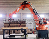 全自動(dòng)機(jī)器人碼磚生產(chǎn)線